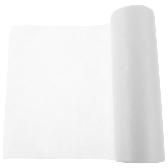 HEATSHAKING White Iron on Fusible Polyester Interfacing Fabric for Sewing Quilting Crafts