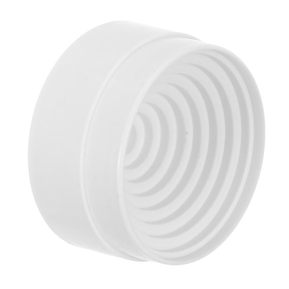 HEATSHAKING White Plastic Flask Holder for Laboratory Use with Frosted Antislip Round Base