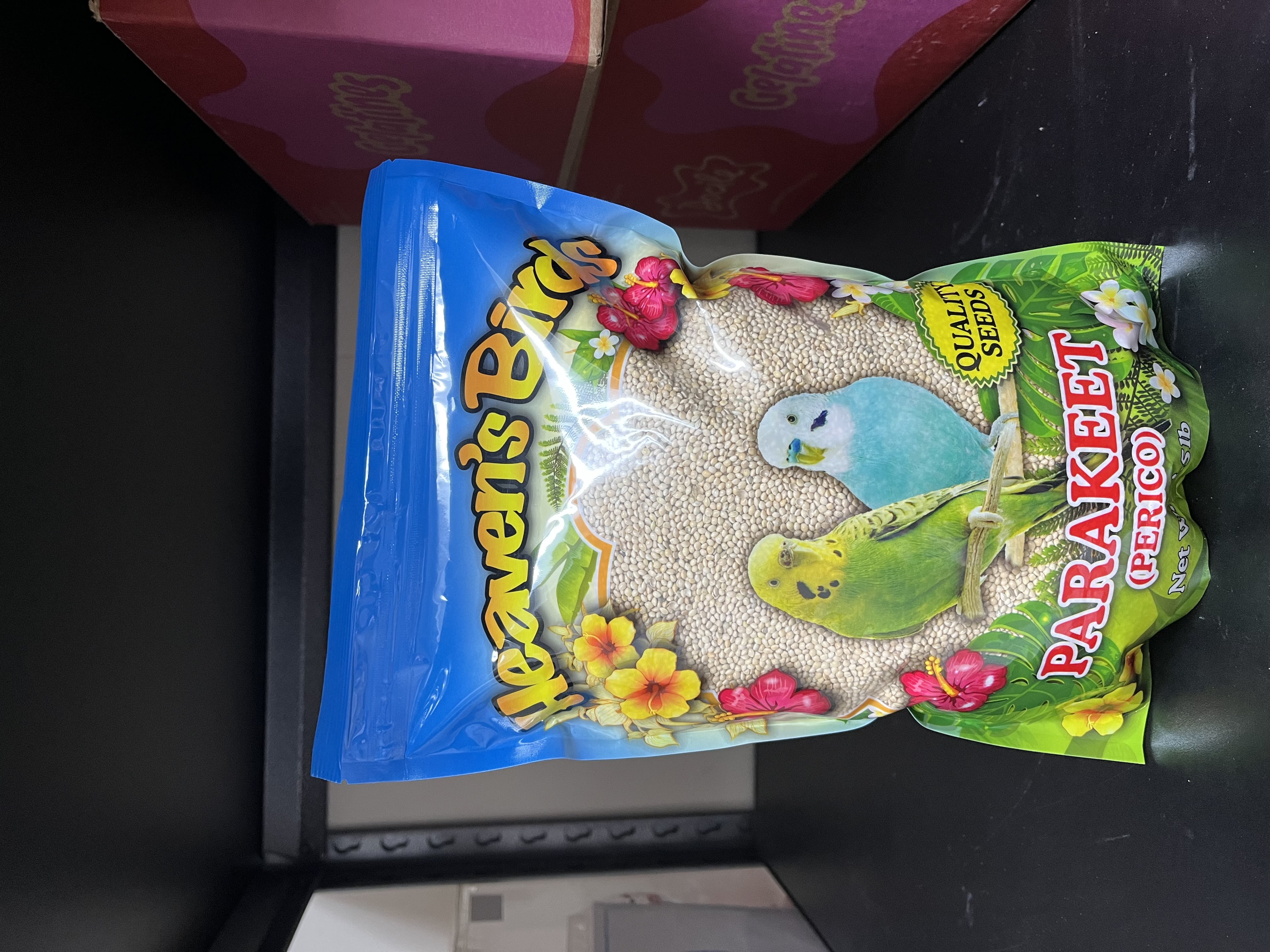 HEAVENS BIRDS + Parakeet Regular Seed Mix + 56oz