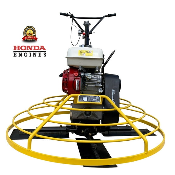 HEAVY DUTY 36" Honda Gx 160 Series Walk Behind Power Trowel Concrete Cement Surface Finish