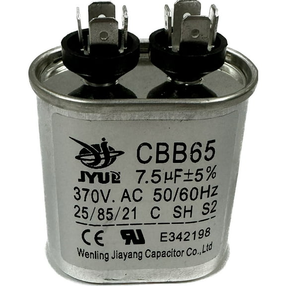 HEAVY-DUTY 7.5 mfd Fan Capacitor 1499-5461 1499-546 Coleman RV Air Conditioner