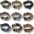 thumbnail image 1 of HEAVY DUTY Dog Tactical Collar with Handle 1.5in Width Training Military Army TAG Hole Medium Large Dog sz L: NECK 14" - 16", 1 of 6