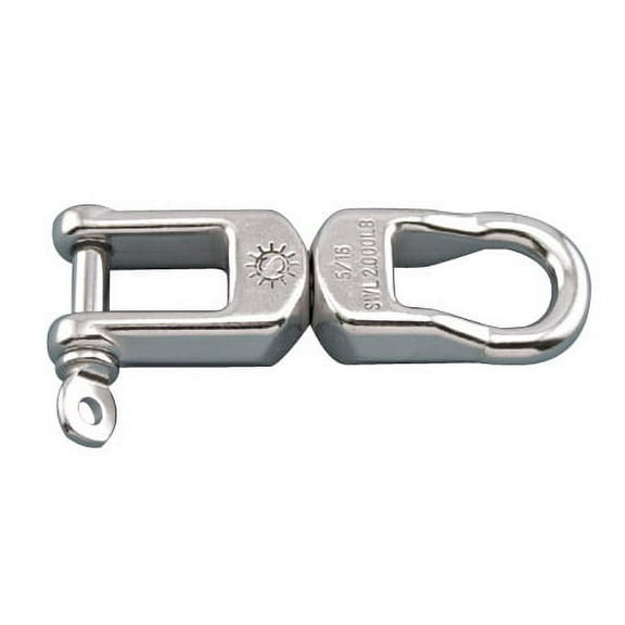 HEAVY DUTY EYE & JAW SWIVELS 316 STAINLESS STEEL 3/8" (S0155-HD10)