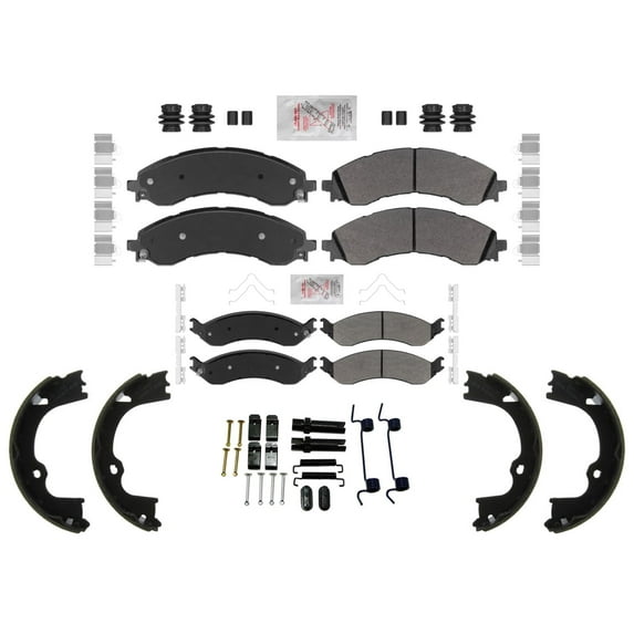 HEAVY DUTY FRONT PADS REAR PADS !!!! Disc Brake Pads FOR Express Van 2500 21-22