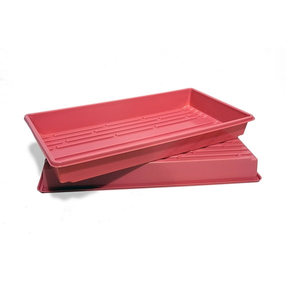 HEAVY DUTY GROWING TRAYS FOR WHEATGRASS AND MICROGREENS. (NO DRAIN HOLES)