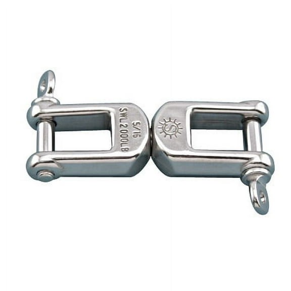 HEAVY DUTY JAW & JAW SWIVEL 316 STAINLESS STEEL 5/16" (S0156-HD08)