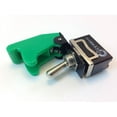 thumbnail image 1 of HEAVY DUTY ON/OFF DPST 4P TOGGLE SWITCH 20 AMP 125VAC WITH POSITION COVER COLOR (GREEN), 1 of 1