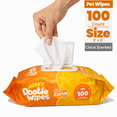 thumbnail image 1 of GoGo Stik Dog & Cat Wipes - Hypoallergenic Bamboo Pet Wipes with Citrus Scent, 100 Count, 1 of 12