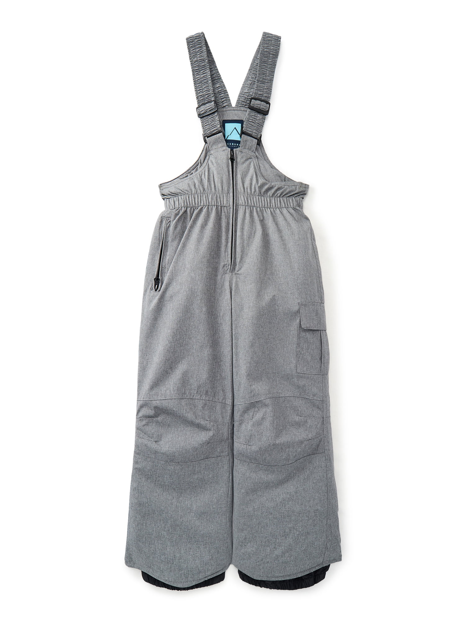 Iceburg Little and Big Boys Insulated Snowbib, Midweight, Sizes 4-16