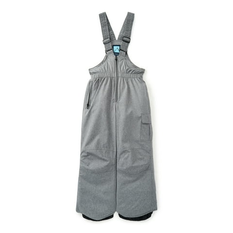 Iceburg Little and Big Boys Insulated Snowbib, Midweight, Sizes 4-16