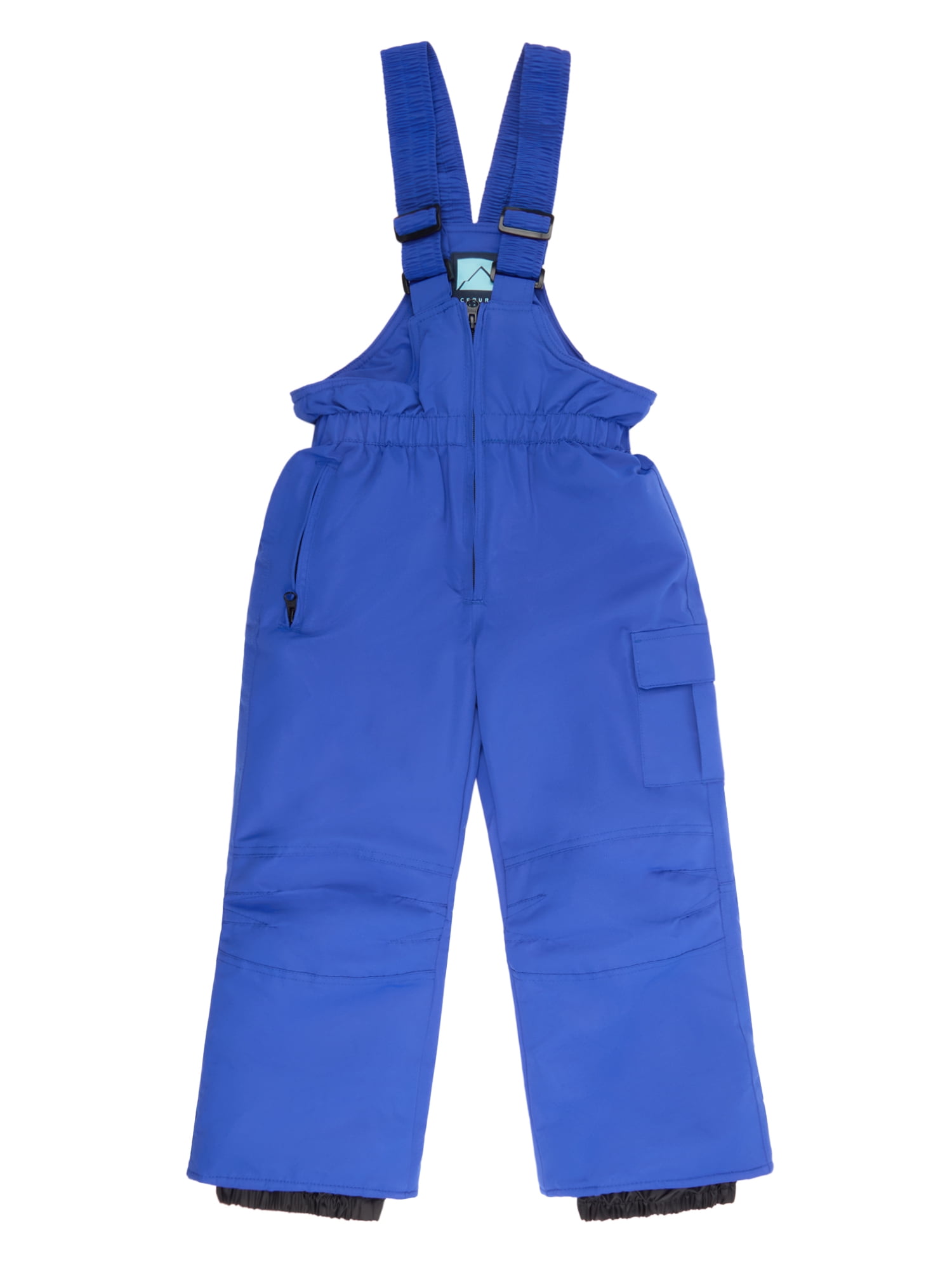 Iceburg Little and Big Boys Insulated Snowbib, Midweight, Sizes 4-16