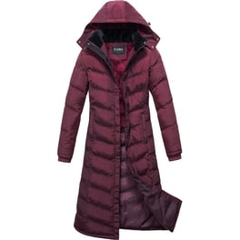 Hfx long hooded puffer coat outlet