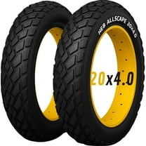 HEB ALLSCAPE Heavy Duty 20x4 Bike Tire - Includes 2 Tires for Optimal Performance