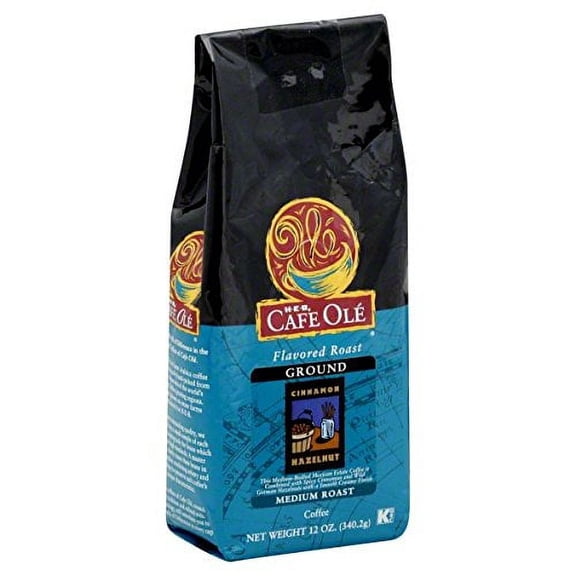 HEB Cafe Ole Ground Cinnamon Hazelnut Medium Roast Coffee (3-Pack)
