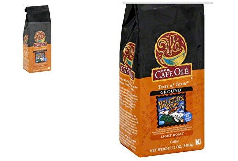 HEB Cafe Ole Ground Coffee 12 Oz Bag (Pack of 3) (Taste of Houston)