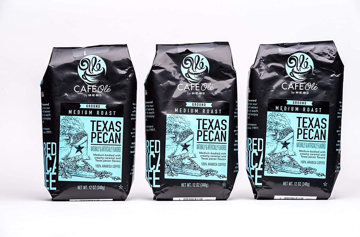 CAFE Olé by H-E-B Cold Brew Coffee Packs - Texas Pecan - Shop Coffee at  H-E-B