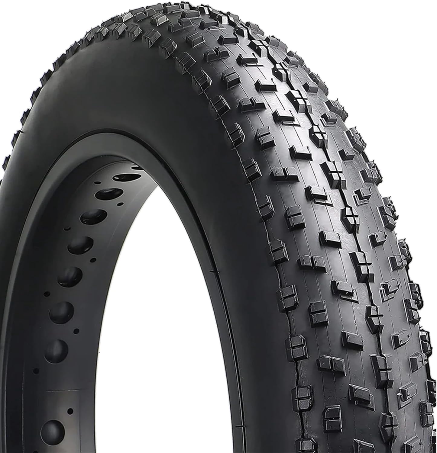 HEB Foldable 26x4" Fat Tire for Ebikes, MTB (26" x 4", [Qty-1] Foldable Tire) (26 x 4 inch, HEB Foldable Fat Tire)