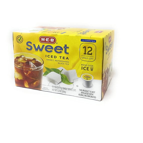 HEB Sweet Iced Tea Single Serve Pods - 12 count