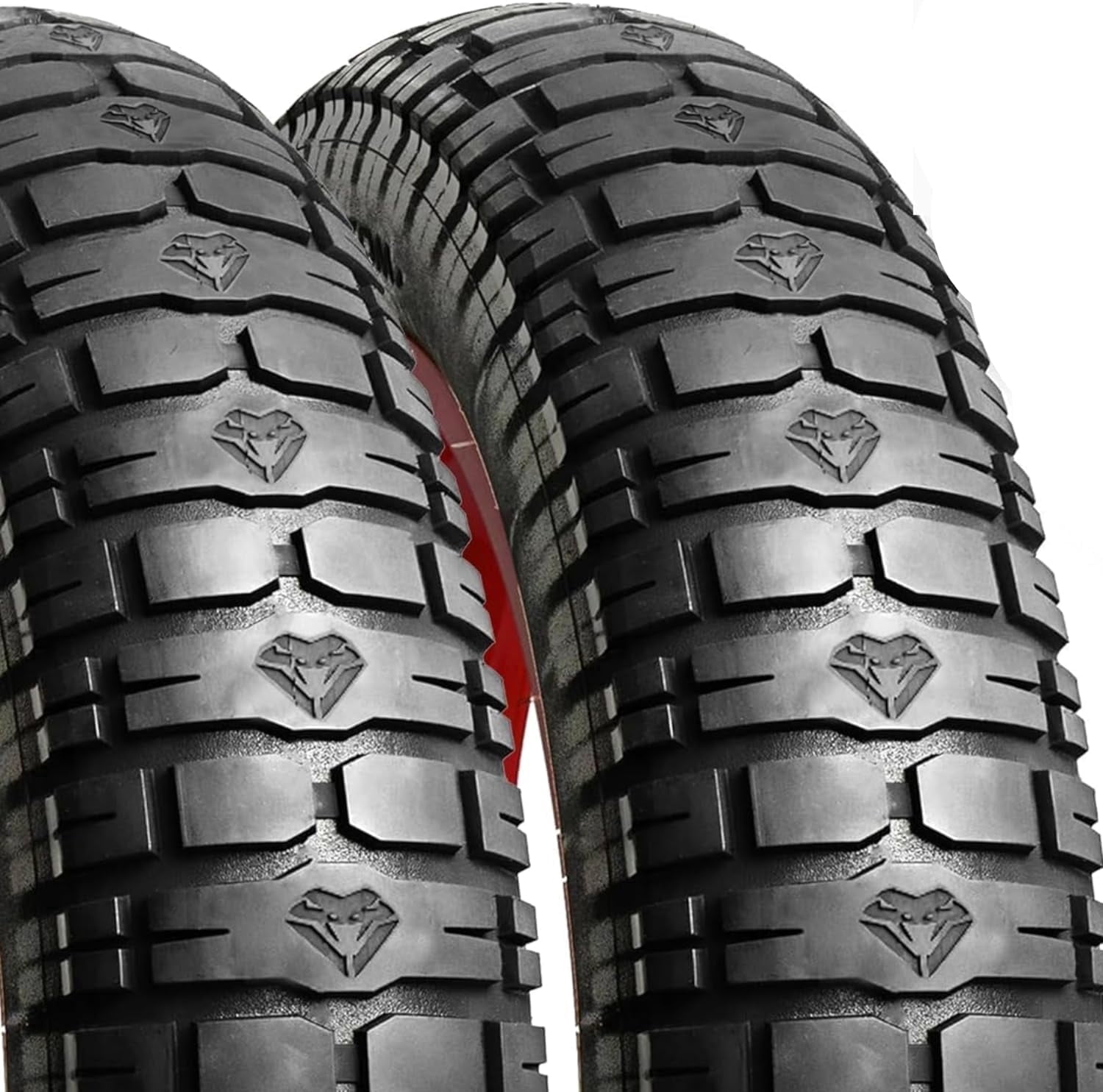 HEB VIPERESS 26x4 Fat Tire - Puncture Resistant Ebike Tires, Fat Bike Tire for Electric Bike, MTB, Heavy Duty, All Terrain Tire for Street/Trail Riding (Qty 1  26 x 4 Fat Tire) US-Base Company