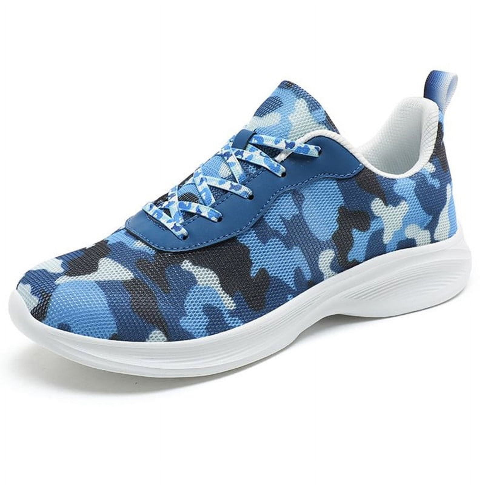 HEBELEENA Camouflage Running Shoes for Women Walking Tennis Shoes Non ...