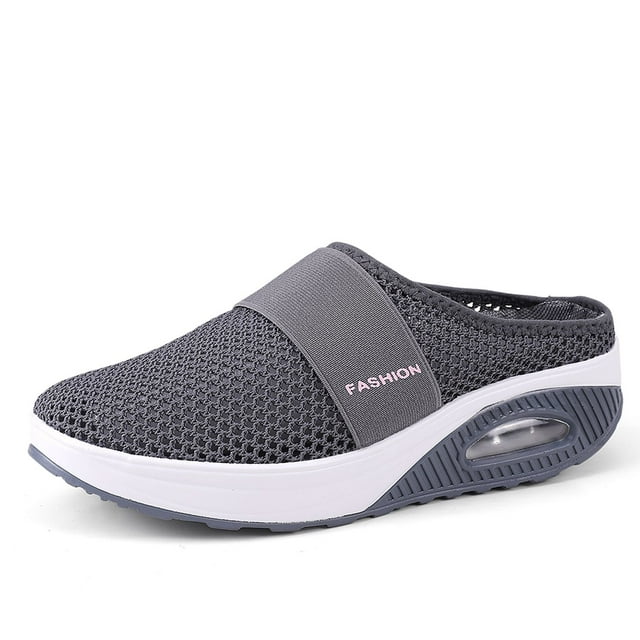 HEBELEENA Diabetic AirCushion SlipOn Walking Shoes Orthopedic Sandals