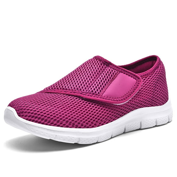 HEBELEENA Diabetic Shoes for Women Wide Width Edema Shoes Walking Sneakers for Elderly Swollen Feet