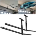 thumbnail image 1 of HECASA 2 Kayak Canoes Ceiling Storage Rack Adjustable SUP & Surf Hi Port Mount Overhead Garage Hanger Frame, 1 of 11
