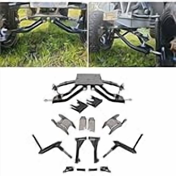 HECASA Alloy Steel Rear Part Compatible with 20045-up Club Car Ds Gas And Electric Golf Cart 2 Packs 2004