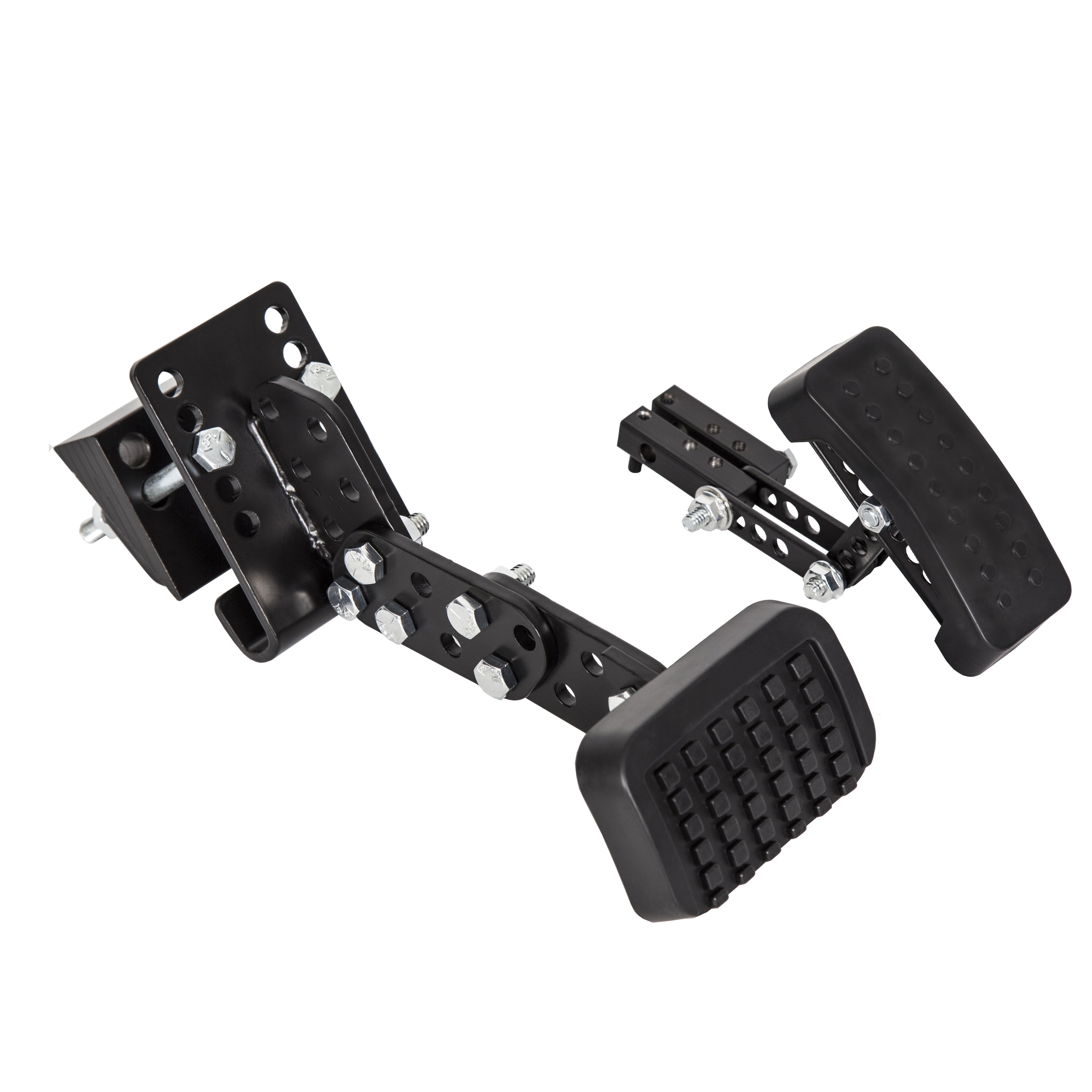 HECASA Auto Gas Brake Pedal Extenders, Universal Clutch Adjustable for