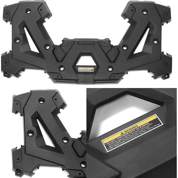 HECASA Black Alloy Steel Plastic Front Part Compatible with 2014-2020 Polaris Sportsman Touring 570 450 Replacement For 2014-2020 Replacement For 2635059-070