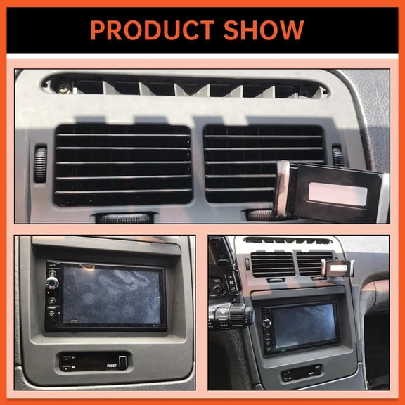 HECASA Black Bezel Compatible with 1990-1999 Nissan 300zx Z32 Double Din Radio Bezel Stock Finish Black 1990-1999