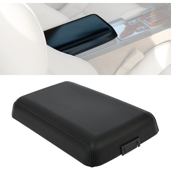 HECASA Black Plastic Console Compatible with 1982-1992 Chevy Chevrolet Camaro Replacement For Ht14035760 Armrest Door Plastic Black 1982-1992 Replacement For Ht14035760
