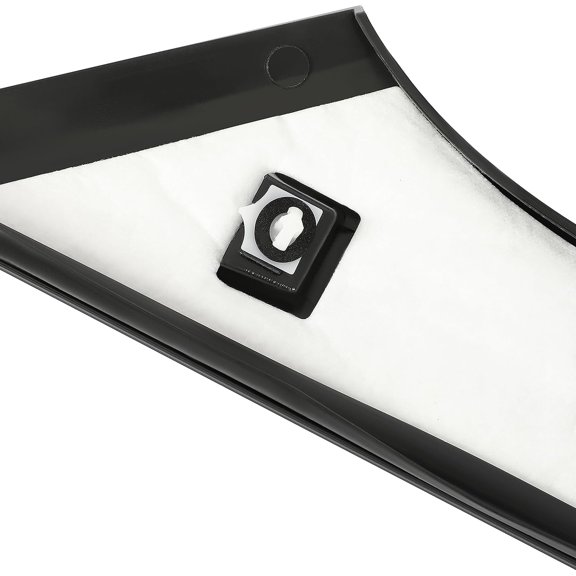 HECASA Black Plasticabs Shield Compatible with 2009-2019 Ford Flex Windshield Outer Pillar Trim Molding Replacement For Ba8z7403145aa Left Driver Side 2009-2019 Replacement For Ba8z7403145aa