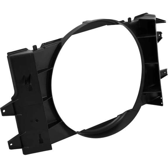 HECASA Black Radiator Compatible with 1994-2002 Dodge Ram 1994-2002 Replacement For 52028003ab