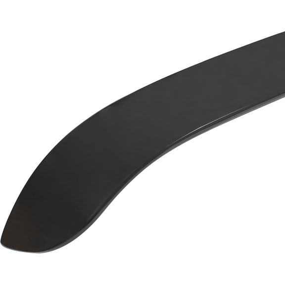 HECASA Black Window Compatible with 2018-2023 Toyota Camry All Model Rear Window Wing Painted Black 2018-2023
