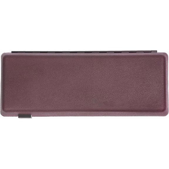 HECASA Console Compatible with 1978-1988 Chevy Chevrolet El Camino Monte Carlo Ss Malibu Plastic Maroon 1978-1988
