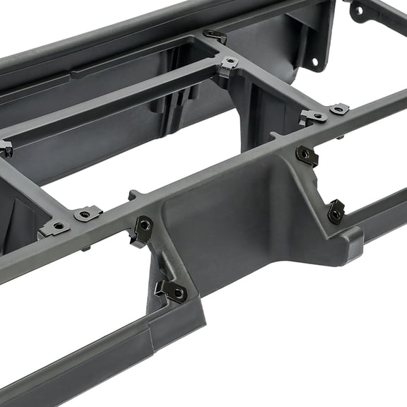 HECASA Dashborad Meter Cluster Bezel Compatible with Freightliner Classic and FLD 120 Black Painted Plastic Dash Panel Left Side