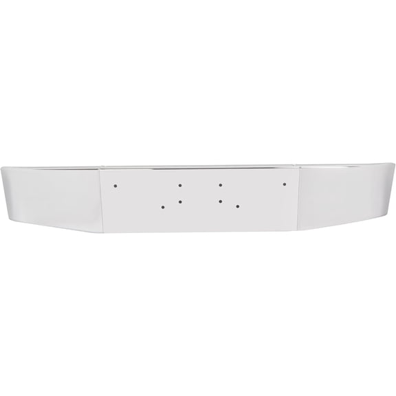 HECASA Front Bumper Steel Chrome Silvery Compatible with Fits All Peterbilt 365 367 388 389 567 Year Models And Trims Replacement for