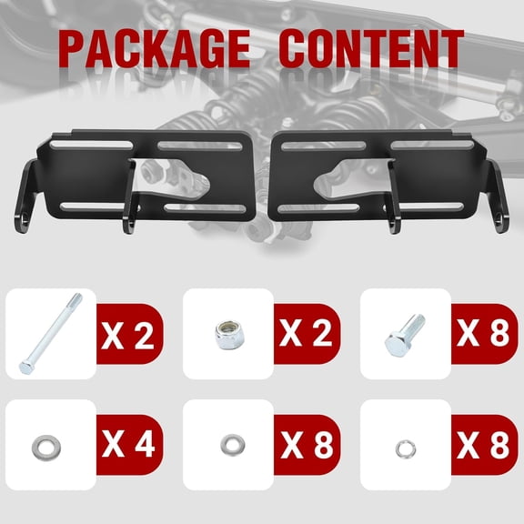 HECASA LS Conversion Engine Mounts Compatible with 1973-1998 Square Body Chevy GMC Truck Adjustable Swap Motor Conversion Bracket for C10 C/K 1500