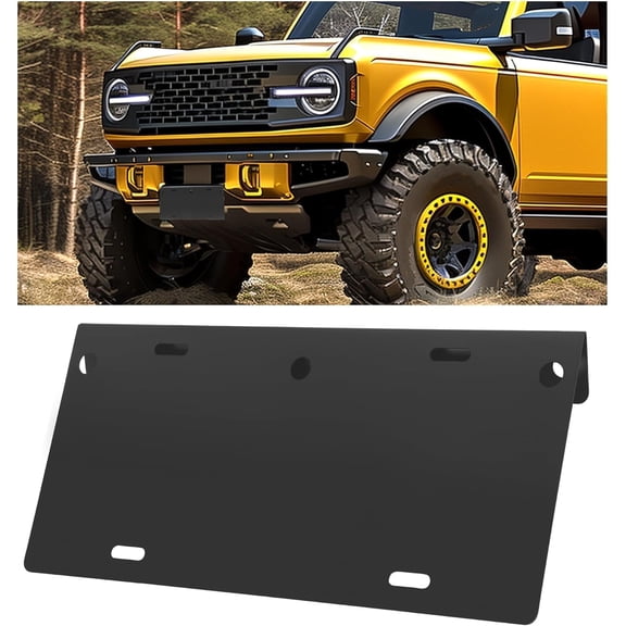 HECASA License Plate Bracket Compatible with 2021-2024 Ford Bronco