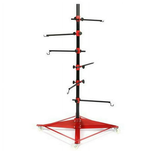 HECASA Panel Tree Paint Stand Panel Holder Adjustable Center Post Hang Automotive Doors Fenders Bumpers Auto Paint Rack