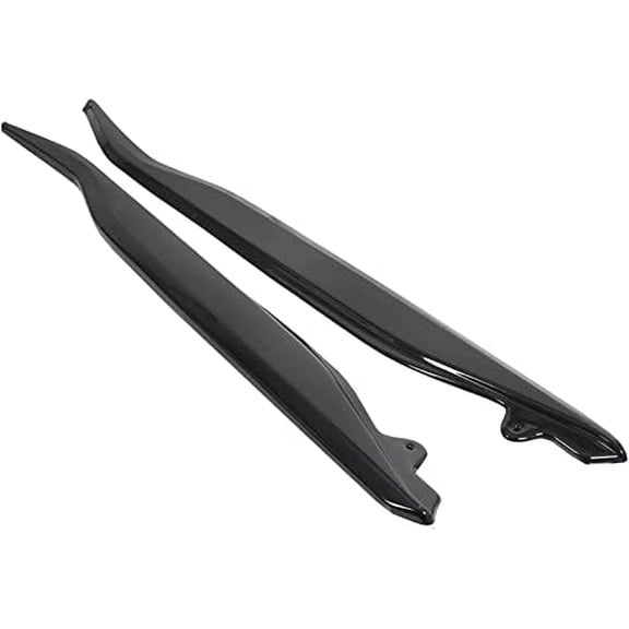 HECASA Plastic Rocker Panel Compatible with 2014-2021 Corvette C7 All Models Pair Rocker Panels Front And Rear Splash Guards Mud Flaps Set you Will Receive 2 Packages 2014-2021
