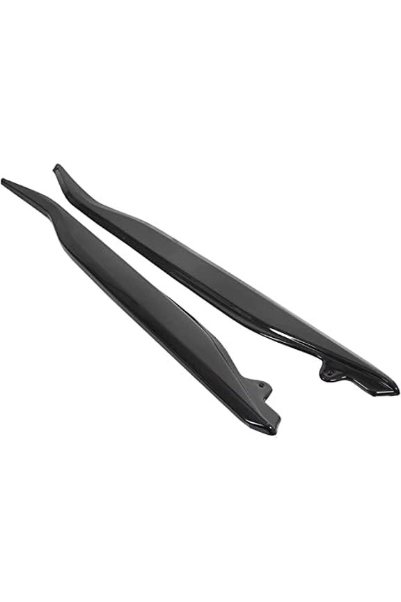 Plastic Rocker Panel Compatible with 2014-2021 Corvette C7 All Models Pair Rocker Panels Front And Rear Splash Guards Mud Flaps Set you Will Receive 2 Packages 2014-2021