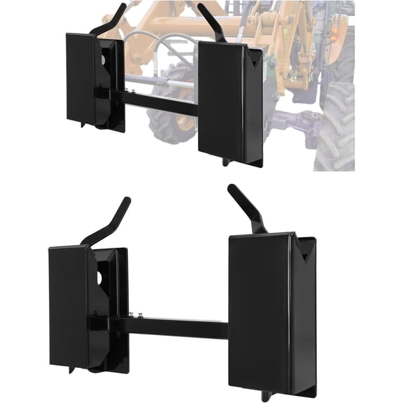 HECASA Quick Attach Coupler Compatible with Compatible with most Bobcats,Kubota tractors & loaders