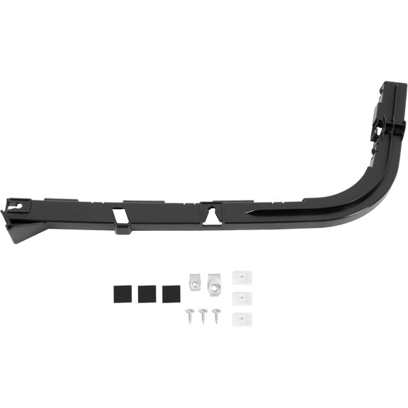 HECASA Rear Bumper Bracket Abs Black Compatible with 2008-2023 Dodge Challenger Replacement for 68024340AF