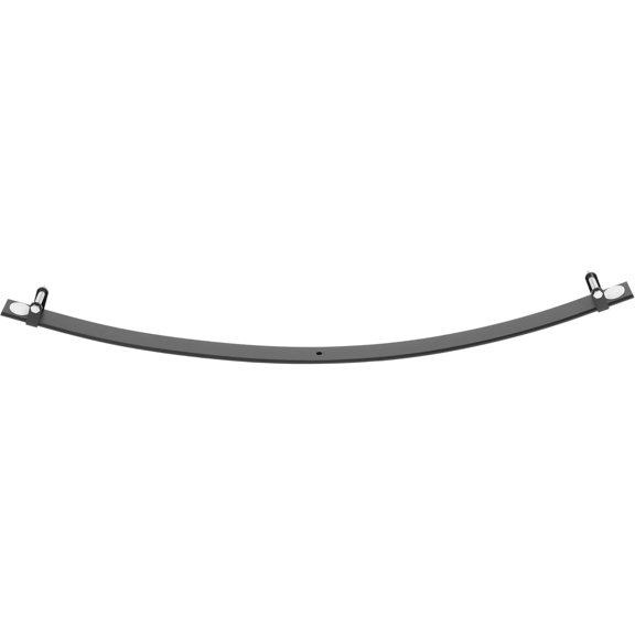 HECASA Rear Clip Leaf Compatible with 1999-2017 Chevy Chevrolet Silverado GMC Sierra 1500 Leaf Middle Spring Steel Powder Coated Black