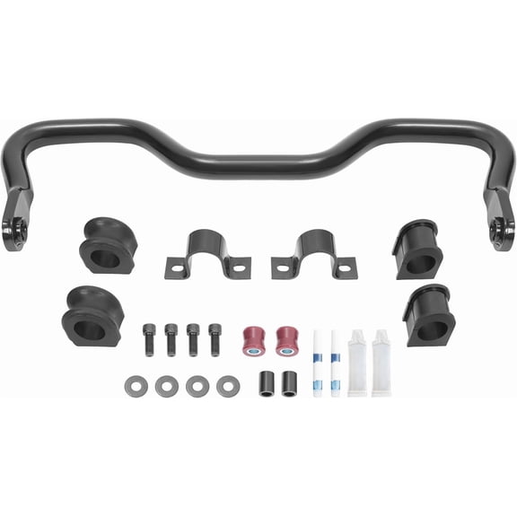 HECASA Rear Sway Bar Kit Compatible with 2008-2018 Dodge/Mercedes-Benz Sprinter 3500 2WD / 4WD Dually Steel Powder Coated Black