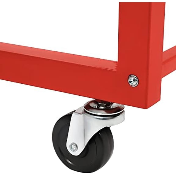 HECASA Red Alloy Steel Organizer Compatible with Vehicle