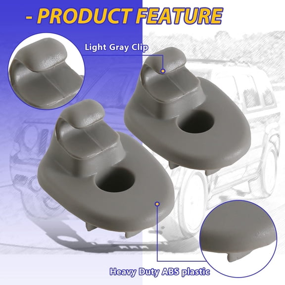 HECASA Retainer Compatible with 2005-2015 Jeep Liberty 2005-2015 Replacement For 1ar26bd1aa
