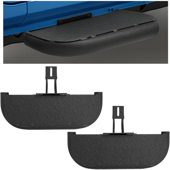 HECASA Side Step Compatible with 2007-2018 Jeep Wrangler JK 2-Door